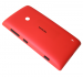02502Z8 - Klapka baterii Nokia Lumia 520 - czerwona (oryginalna)