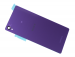 1294-1572 - Klapka baterii Sony D6603, D6653 Xperia Z3 - fioletowa (oryginalna)