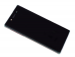 1298-5918 - Obudowa przednia z ekranem dotykowym i wyświetlaczem LCD Sony E6633, E6683 Xperia Z5 Dual - czarna (oryginalna)
