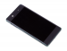 1302-3671 - Obudowa przednia z ekranem dotykowym i wyświetlaczem LCD Sony F8131 Xperia X Performance/ F8132 Xperia X Performance Dual - czarna (oryginalna)