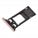 1302-3717 - Szufladka karty Sony F8132 Xperia X Performance Dual - rose (oryginalna)