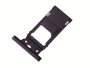 1310-2371 - Szufladka karty SIM Sony H8116 Xperia XZ2 Premium - czarna (oryginalna)