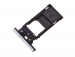 1310-2373 - Szufladka karty SIM Sony H8116 Xperia XZ2 Premium - srebrna (oryginalna)