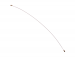 14241142 - Kabel antenowy (124.5mm) Huawei P20 Lite/ Honor View 10/ P40 (oryginalny)