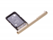 306J24Q0700, U50056381 - Szufladka karty Sony H3212, H3223, H4213, H4223 Xperia XA2 Ultra - złota (oryginalna)