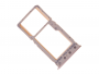 481069800050 - Szufladka karty SIM Xiaomi Redmi 6A - złota (oryginalna)