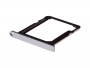 51660KAV - Szufladka karty Micro SIM Huawei Ascend P7 - biała (oryginalna)