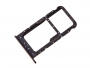 51661GYF - Szufladka karty SIM Huawei Honor 9 Lite - czarna (oryginalna)