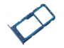51661GYG - Szufladka karty SIM Huawei Honor 9 Lite - niebieska (oryginalna)