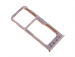 51661HCU - Szufladka karty SIM Huawei P Smart - złota (oryginalna)