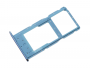 51661KXM - Szufladka karty SIM Huawei Honor 10 Lite - light blue (oryginalna)