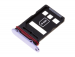51661PMX - Szufladka karty SIM Huawei Mate 30 Pro - srebrna (oryginalna)