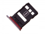 51661QTR - Szufladka karty SIM i SD Huawei P40 - czarna (oryginalna)
