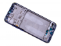 5610100380B6 - Obudowa przednia z ekranem dotykowym i wyświetlaczem Xiaomi Mi A3 - niebieska (oryginalna)