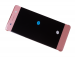78PA3100050, 78PA3100100 - Obudowa przednia z ekranem dotykowym i wyświetlaczem LCD Sony F3111, F3113, F3115 Xperia XA/ F3112, F3116 Xperia XA Dual - różowo złota (oryginalna)