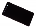 78PA4100020, 78PA4100060, U50037781 - Obudowa przednia z ekranem dotykowym i wyświetlaczem LCD Sony F3311, F3313 Xperia E5 - czarna (oryginalna)