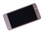 97070NBF - Obudowa przednia z ekranem dotykowym i wyświetlaczem LCD Huawei Y3II (4G) - złota (oryginalna)