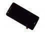  ACQ90040601 - Obudowa przednia z ekranem dotykowym i wyświetlaczem LG X240 K8 (2017) Dual SIM - czarna (oryginalna)