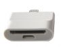 Adapter 2w1 lightning na 30-pin/ MicroUSB iPhone 5 - biały