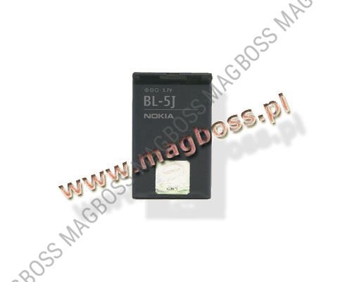0670573 - Bateria BL-5J Nokia C3/ 5230 XM/ 5800 XM/ N900/ X1-00/ X1-01/ X6/ 5530x/ 200/ 302Asha/ Lumia 520 (oryginalna)