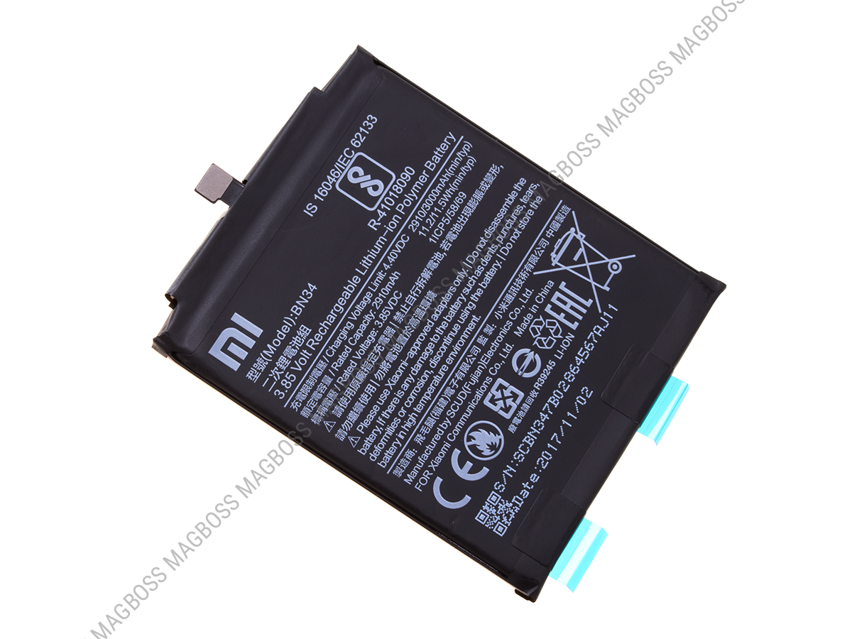 46BN34A01085 - Bateria BN34 Xiaomi Redmi 5A (oryginalna)
