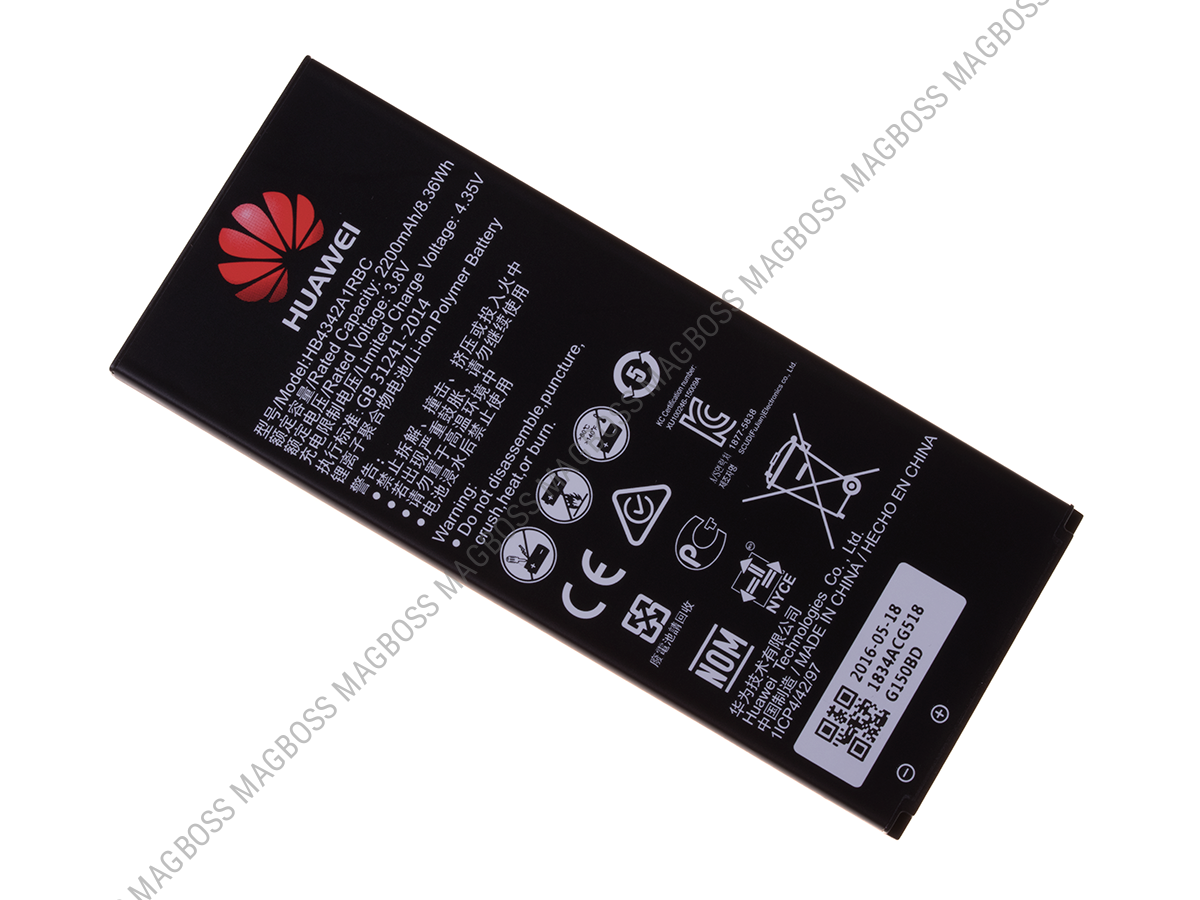 24021834 - Bateria HB4342A1RBC Huawei Y6 (4G)/ Y6 (3G) (oryginalna)