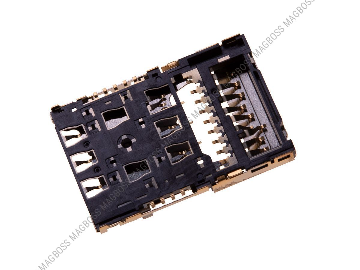 EAG64850201 - Czytnik karty SIM i MicroSD LG H960 V10/ K420N K10/ K350 K8/ K520 Stylus 2/ K430 K10 LTE/ LG K600 X Mach Titan/ K350N K8 4G (oryginalny)