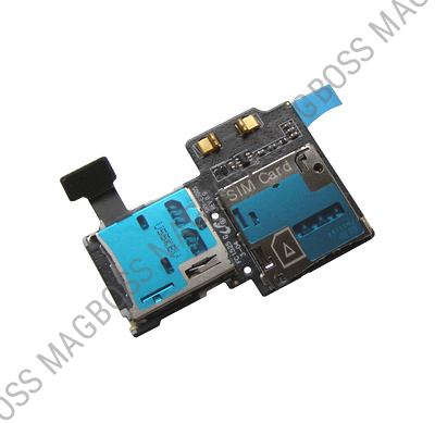 GH59-13275A - Czytnik karty SIM i pamięci Samsung I9506 Galaxy S4 LTE+ (oryginalny)