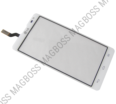 EBD61586401 - Ekran dotykowy LG D605 Optimus L9 II - biały (oryginalny)