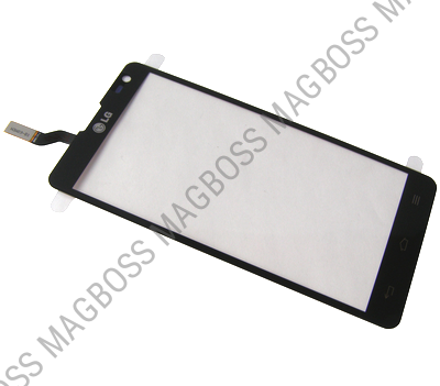 EBD61586402 - Ekran dotykowy LG D605 Optimus L9 II - czarny (oryginalny)