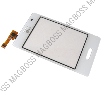 EBD61526401 - Ekran dotykowy LG E430 Optimus L3 II - biały (oryginalny)