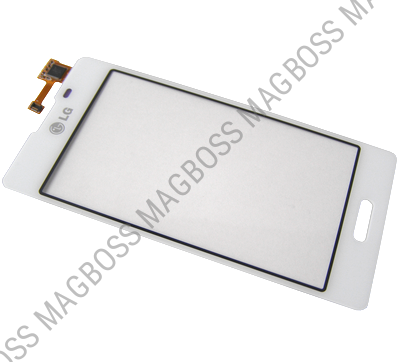 EBD61545606 - Ekran dotykowy LG E460 Optimus L5 II - biały (oryginalny)