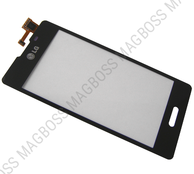 EBD61545602 - Ekran dotykowy LG E460 Optimus L5 II - czarny (oryginalny)
