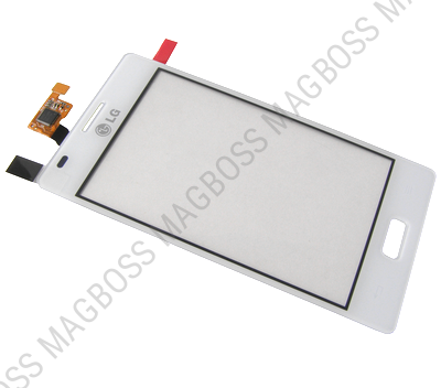 EBD61345903, EBD61345901 - Ekran dotykowy LG E610 Optimus L5 - biały (oryginalny)