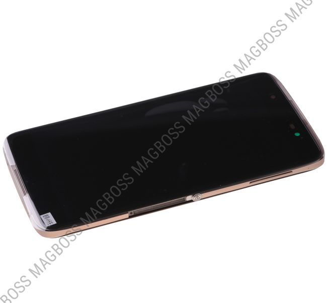 Ekran dotykowy z wyświetlaczem LCD Alcatel OT 6055K, OT 6055P One Touch Idol 4 - złoty (oryginalny)