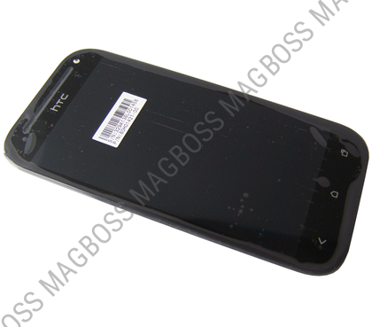80H01421-00 - Ekran dotykowy z wyświetlaczem LCD HTC One SV C525 - czarny (oryginalny)