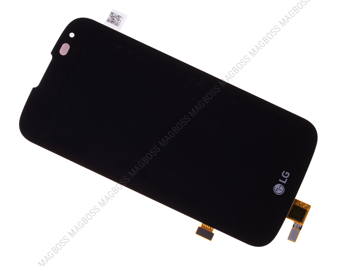 EAT63274701 - Ekran dotykowy z wyświetlaczem LCD LG K100DS K3 - czarny (oryginalny)