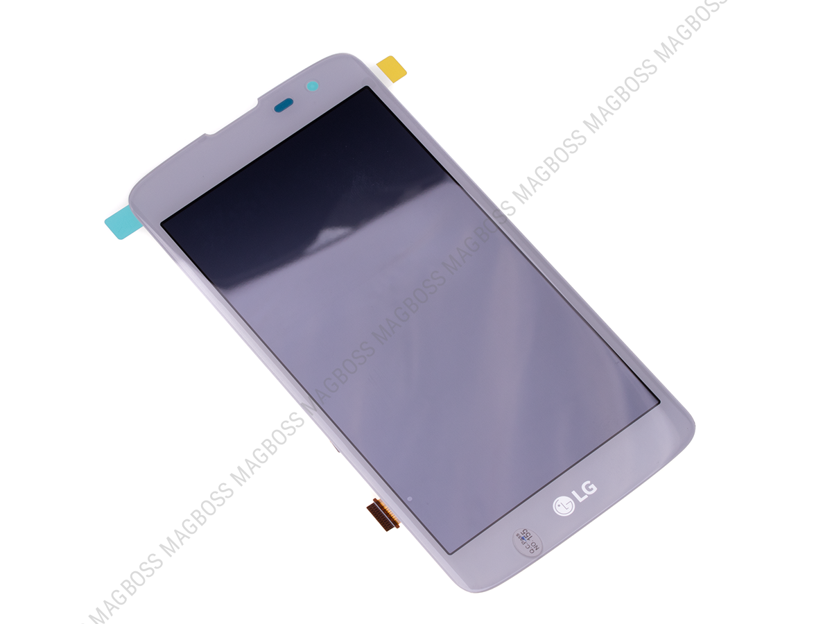 EAT63399901 - Ekran dotykowy z wyświetlaczem LCD LG X210 K7 - biały (oryginalny)