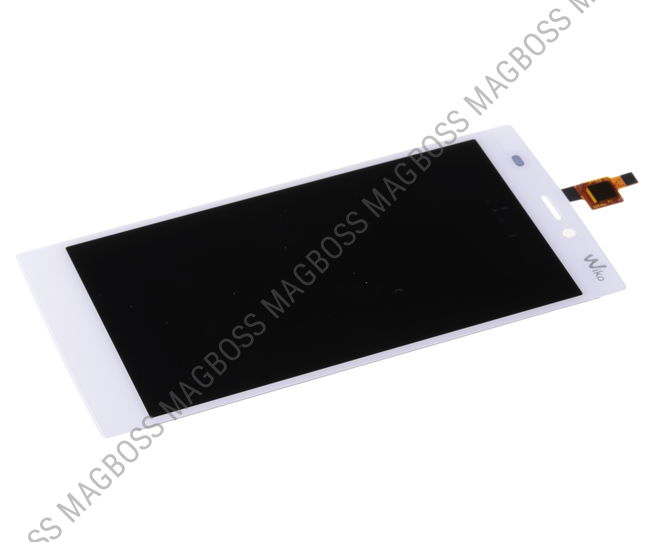 N402-Q06051-000, N402-Q68000-000 - Ekran dotykowy z wyświetlaczem LCD Wiko Ridge 4G - biały (oryginalny)