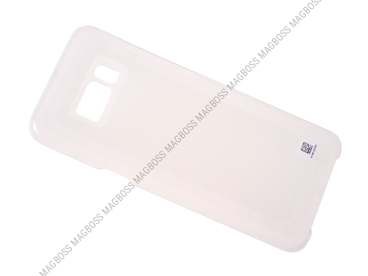 EF-QG955CSEGWW - Etui Clear Cover Samsung SM-G955 Galaxy S8 Plus - srebrne (oryginalne)