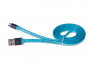 H-CLU1LL01 - Kabel micro-usb HEDO uniwersalny - niebieski (oryginalny) - Retail Pack