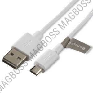 4SC8460 - Kabel micro USB 1m Quick Charge 4smarts BasicCord - biały (oryginalny)