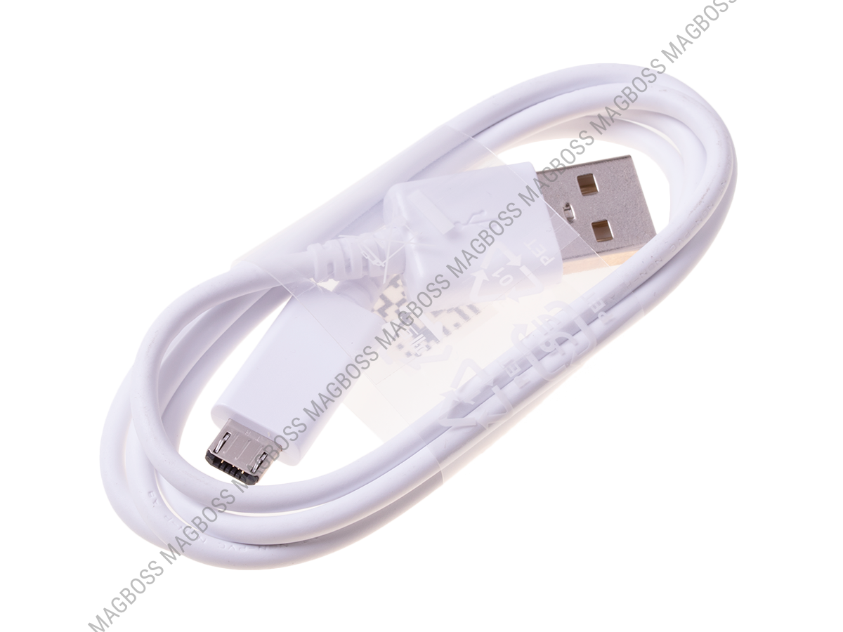 ECB-DU68WE  - Kabel Micro USB ECB-DU68WE Samsung - biały (oryginalny)