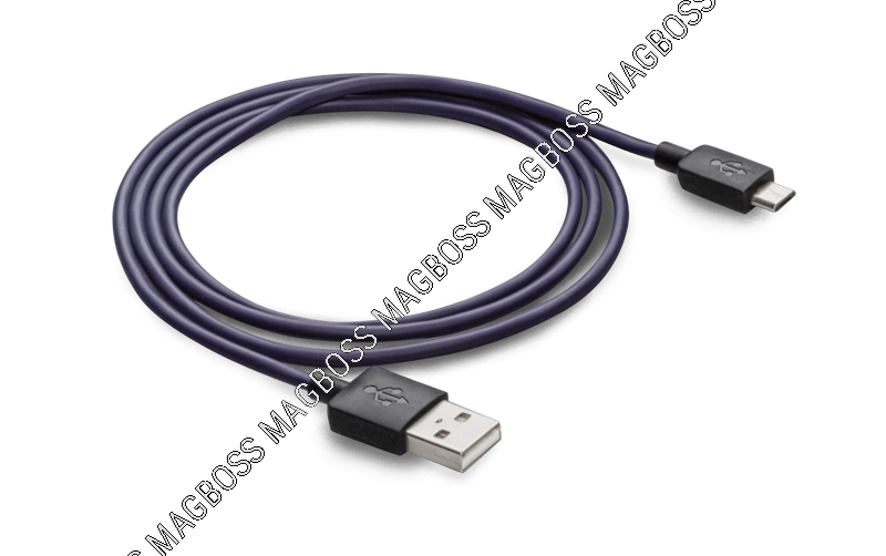 201885-03 - Kabel Micro USB Plantronics - fioletowy (oryginalny)