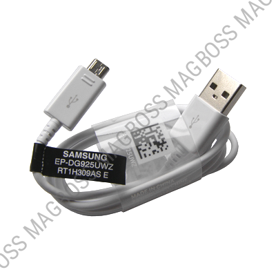 EP-DG925UWE - Kabel USB EP-DG925UWE Samsung SM-G925 Galaxy S6/ S6 Edge - biały (oryginalny)