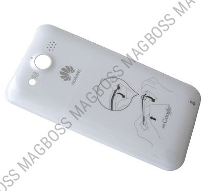 51667843 - Klapka baterii Huawei Honor - biała (oryginalna)
