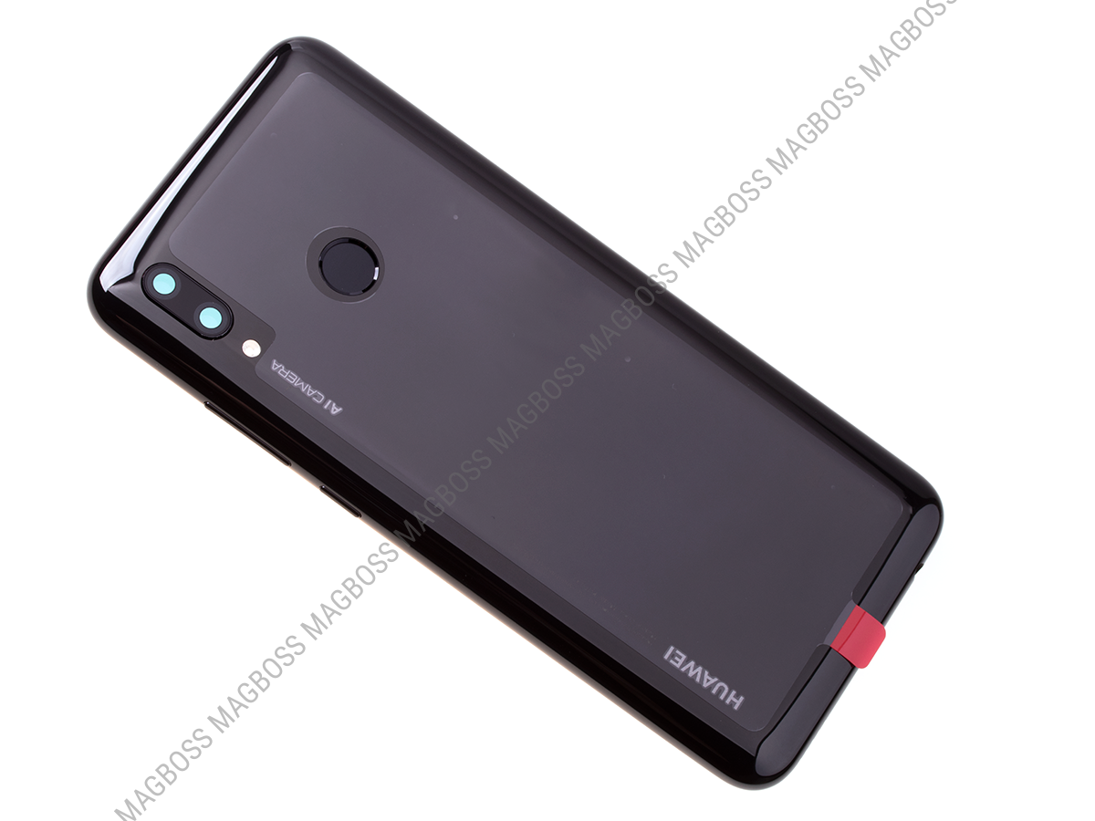 02352HTS - Klapka baterii Huawei P Smart 2019 - czarna (oryginalna)