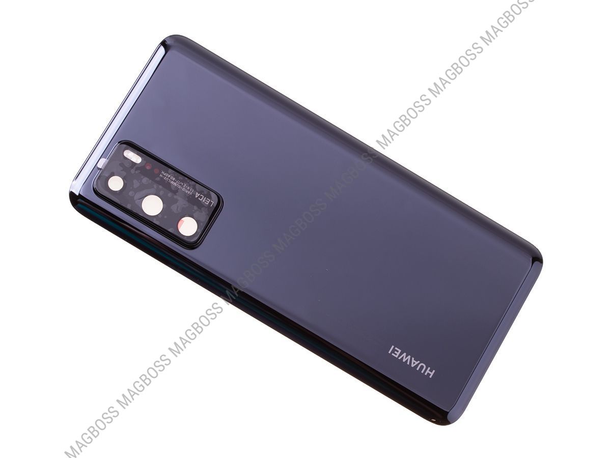 02353MBJ - Klapka baterii Huawei P40 - czarna (oryginalna)
