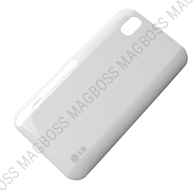 ACQ85555903 - Klapka baterii LG P970 Optimus Black - biała (oryginalna)
