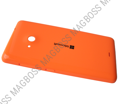 8003488 - Klapka baterii Microsoft Lumia 535/ Lumia 535 Dual SIM - pomarańczowa (oryginalna)